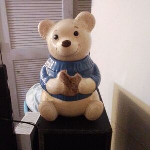 Bear cookie jar